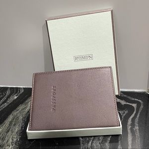 Restoration Hardware Leather Passport Holder